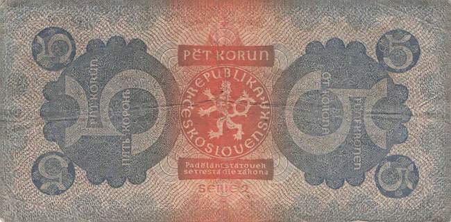 5 Kronen 1921 p.15 Serie 2